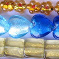 silver foil beads china bead