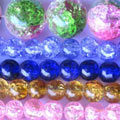 crackle glass beads-china glass beads